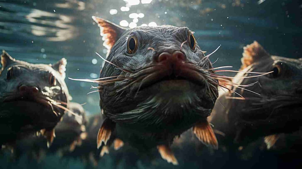 cory catfish swimming in a tank