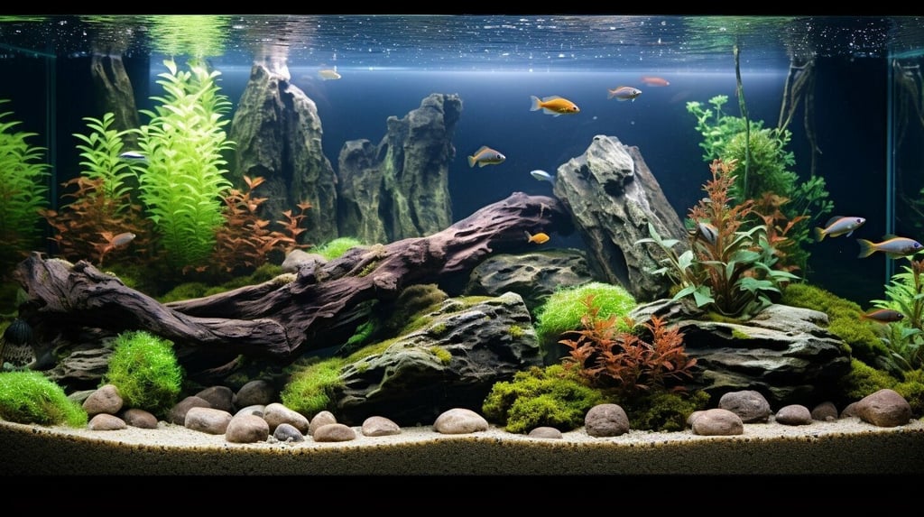 plecos and aquascaping
