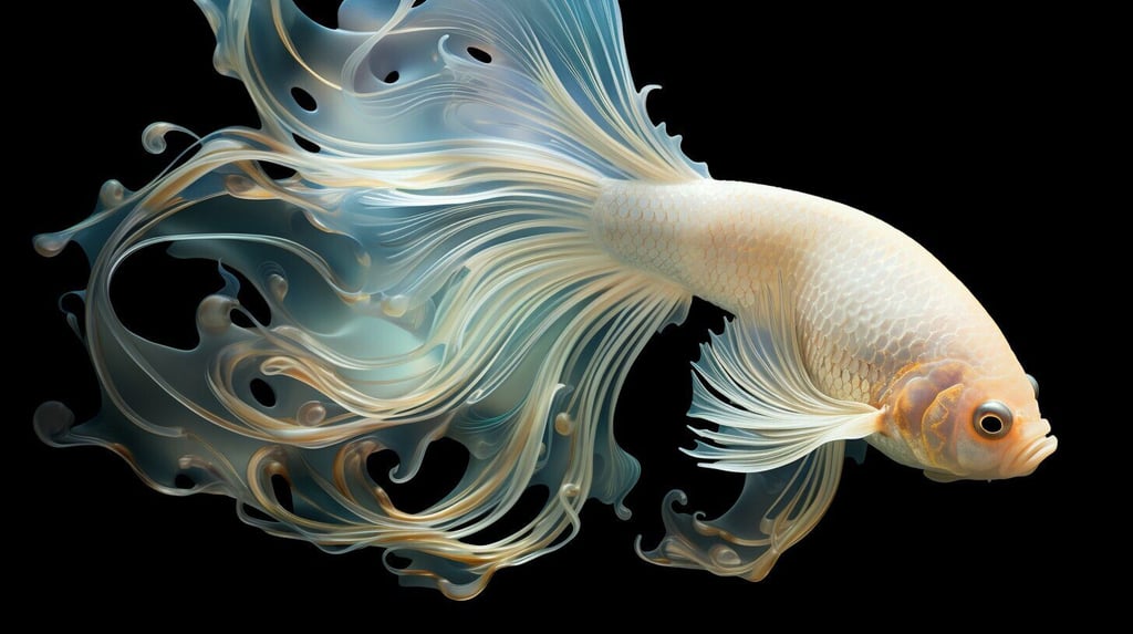 Sucker fish albino